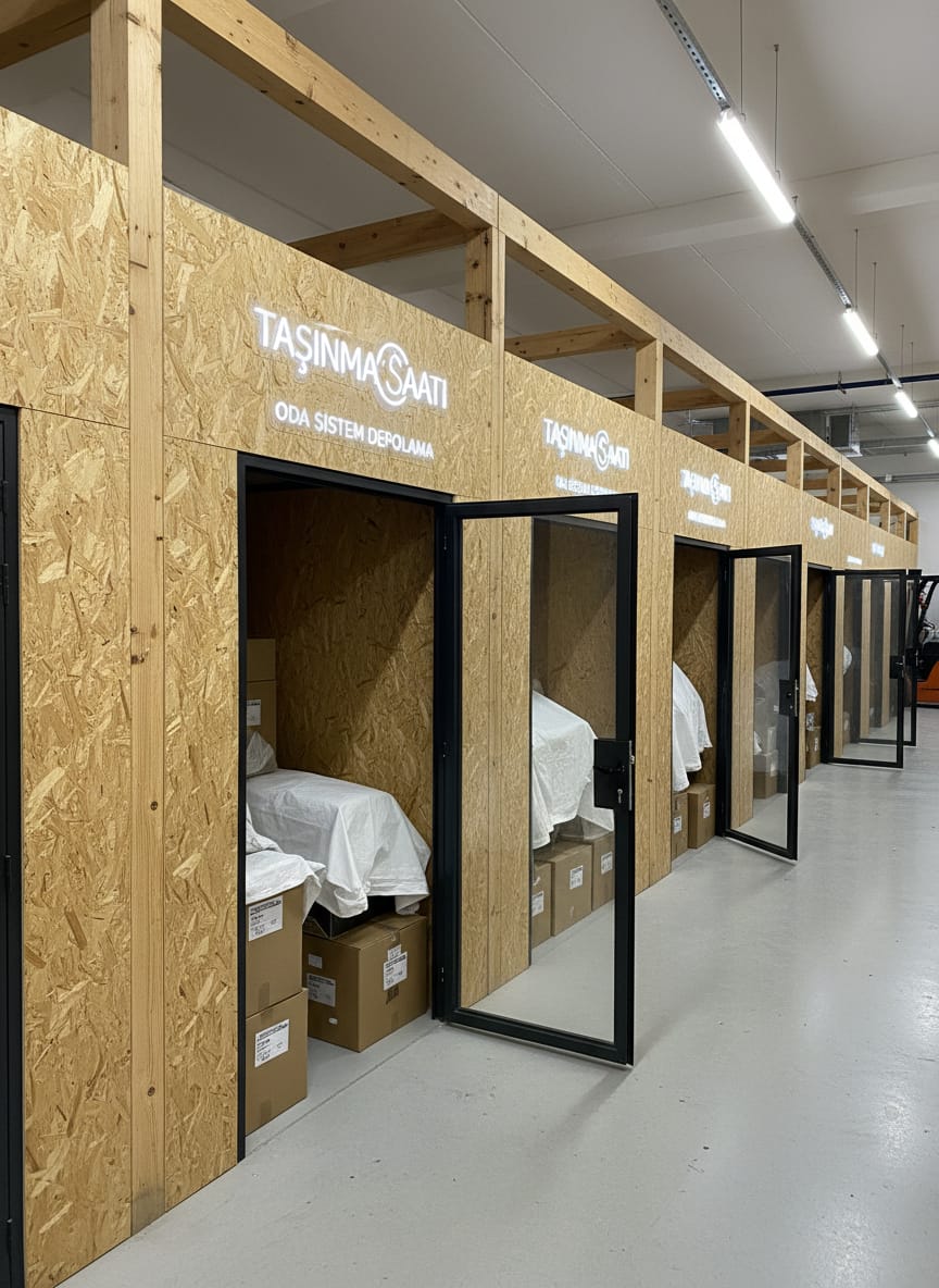 Eşya Depolama - (Ev, Ofis ve Malzeme Depolama)