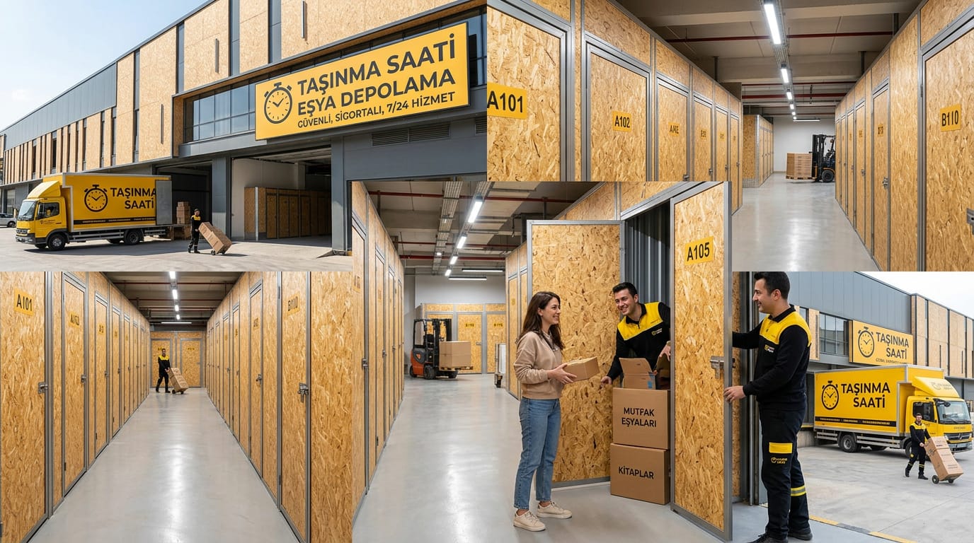 Eviniz Kadar Temiz ve Kişiye Özel Depolar